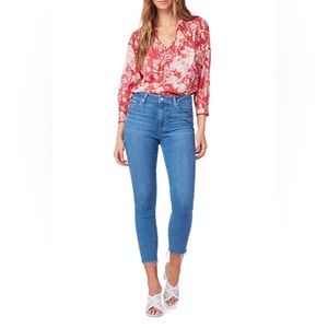 PAIGE Hoxton Crop Ultra High Rise Skinny Jean